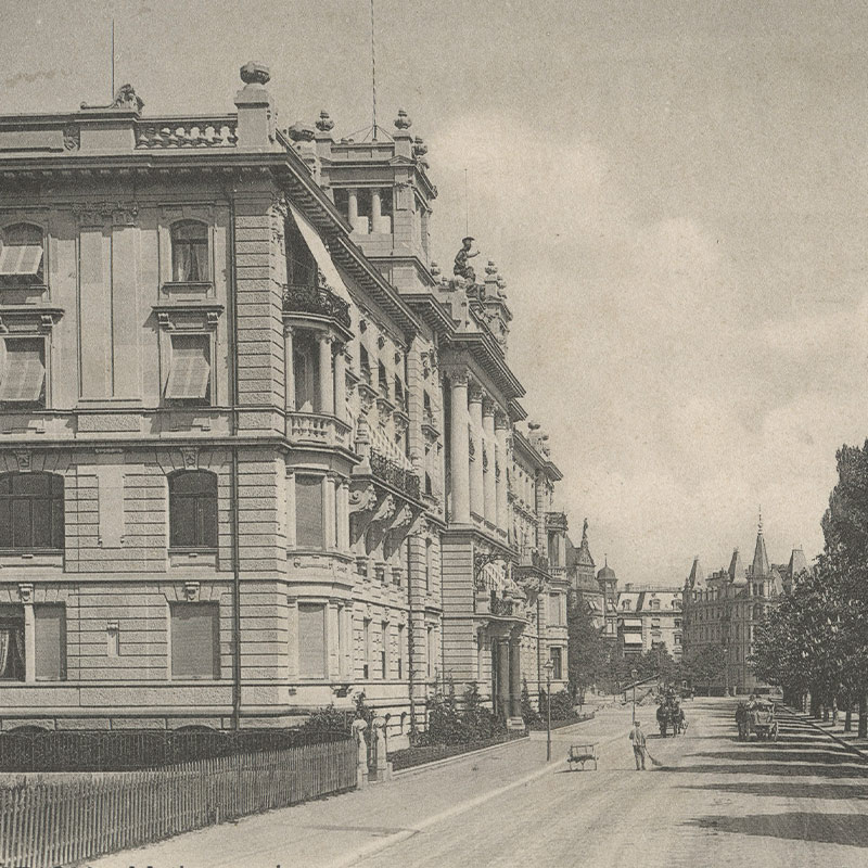 Quai Zurich Campus in 1907