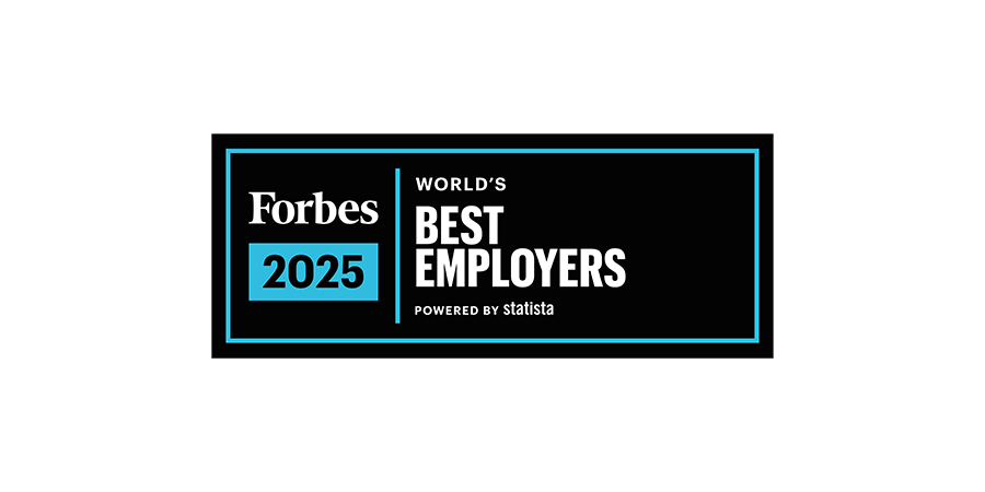 Logo: Forbes Best employer