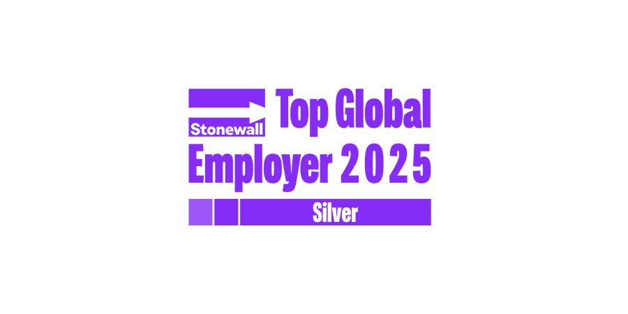 Stonewall Top global employer 2025 logo