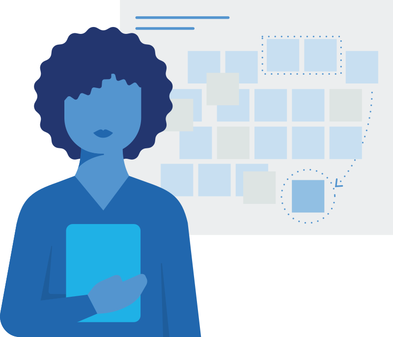 Illustration: Women leader