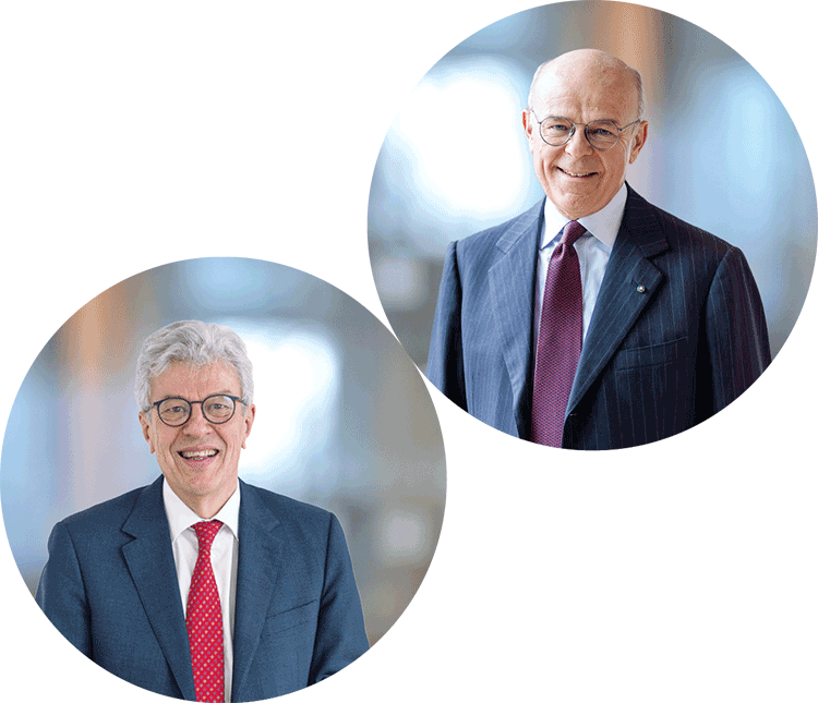 Michel Lies and Mario Greco