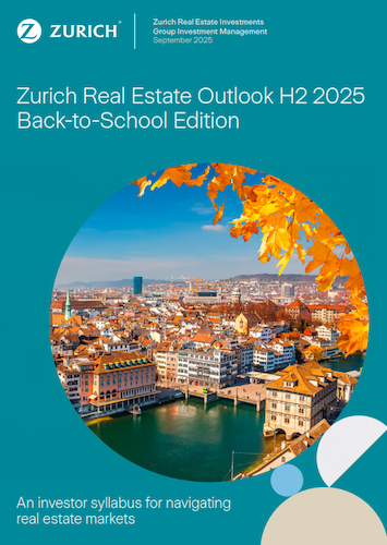 Cover image of Real Estate Outlook H2 2025 report