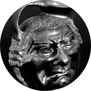 This Martinware barrister jug was one of the items recovered.