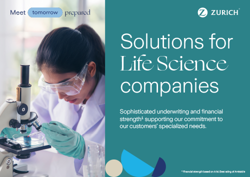 Cover: Life Sciences factsheet