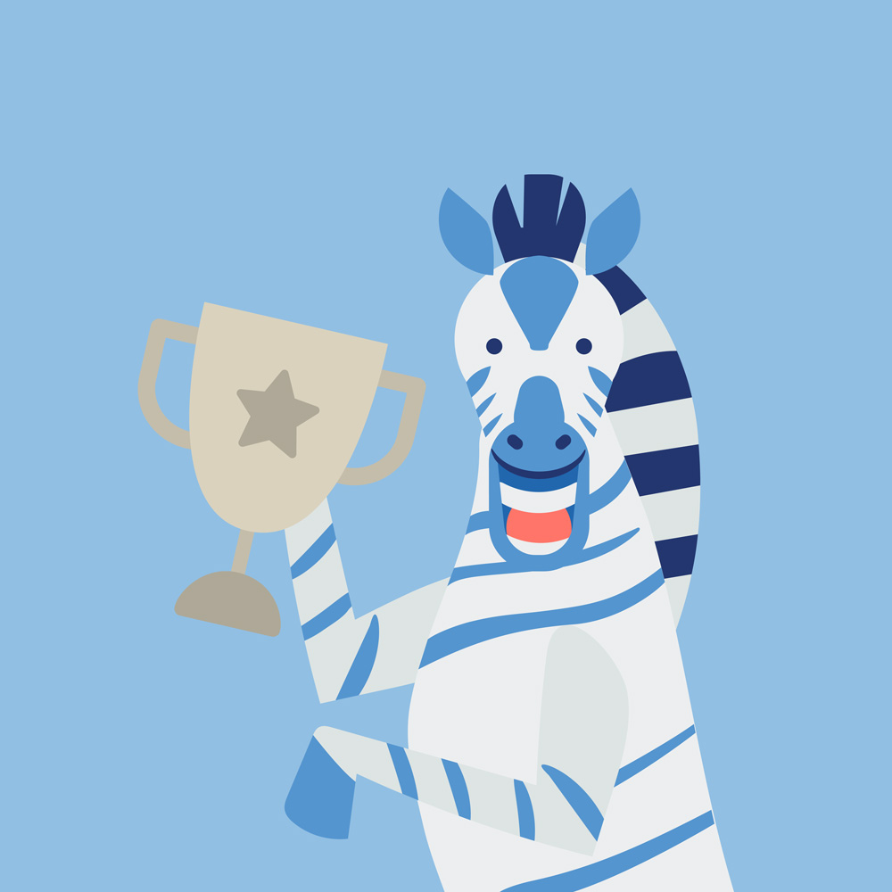 Zeek with a trophy - ZIC