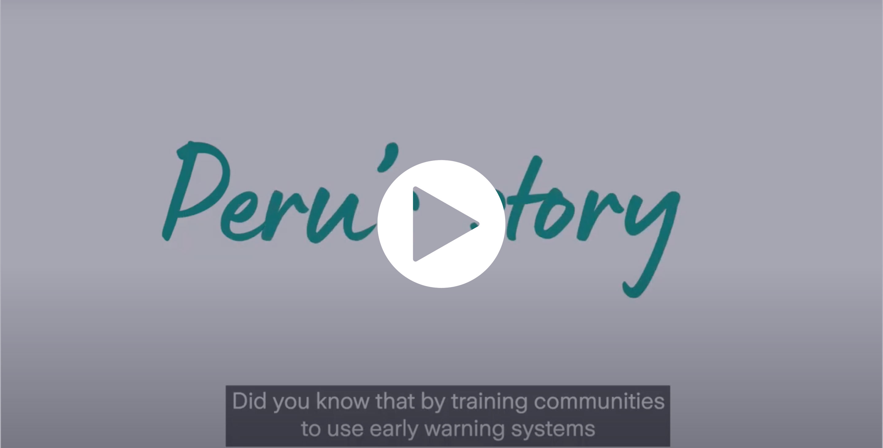 Peru's story video