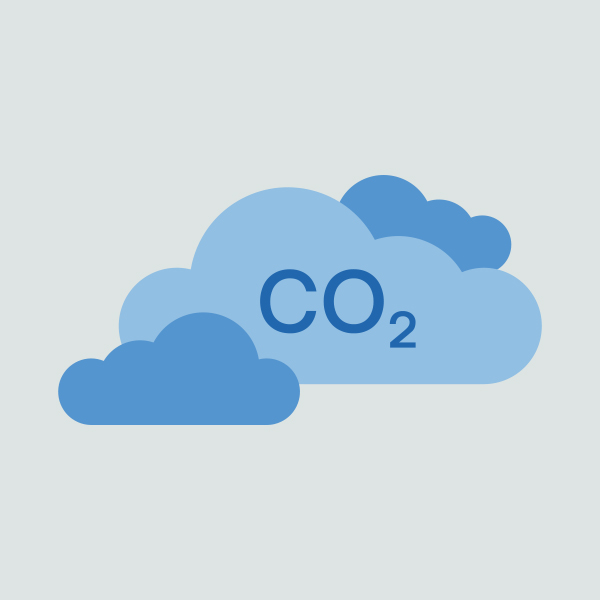 Illustration CO2 cloud