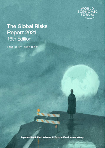 Cover the global risks report 2021