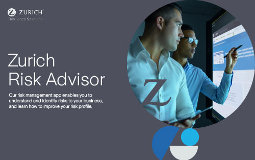 Zurich Risk Advisor factsheet cover