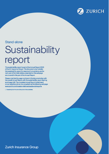 cover sustainability report 2023