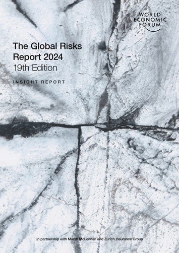 The Global Risks Report 2024 cover